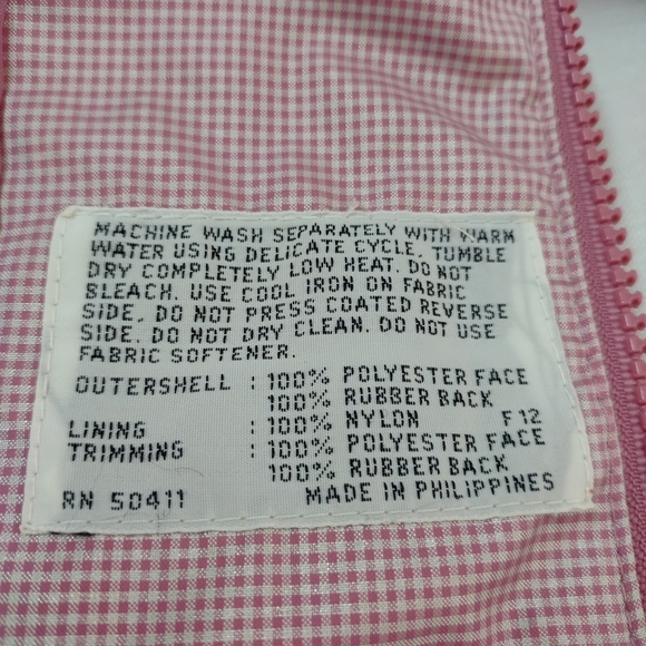 Vintage Chiango by Fleet Street Women's Pink Jacket Size Medium - Picture 12 of 12